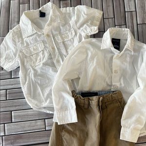 Boys 3T Button Down and Pants Bundle